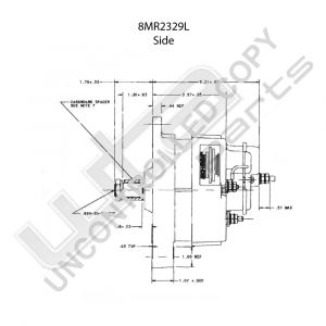 Prestolite Alternator 12V 65A