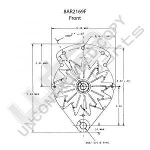 Prestolite Alternator 12V 37A