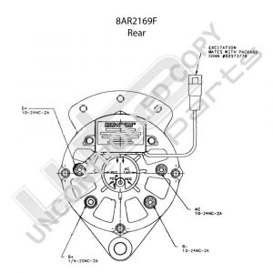 Prestolite Alternator 12V 37A