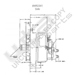 Prestolite Alternator 12V 37A