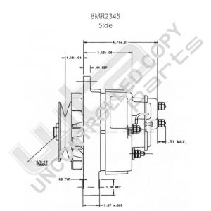 Prestolite Alternator 12V 37A