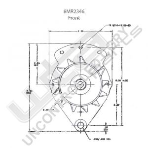 Prestolite Alternator 12V 65A