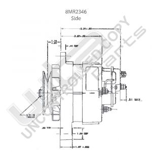 Prestolite Alternator 12V 65A