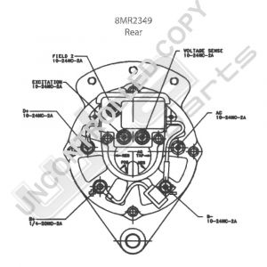 Prestolite Alternator 12V 90A