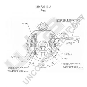 Prestolite Alternator 12V 105A