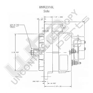 Prestolite Alternator 12V 65A