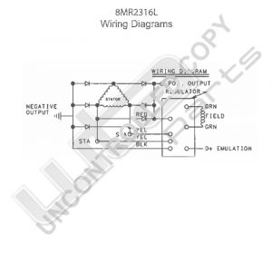 Prestolite Alternator 12V 65A