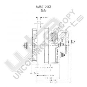 Prestolite Alternator kit 12V 51A