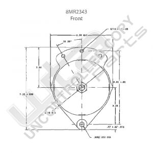 Prestolite Alternator 12V 65A