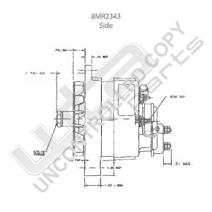 Prestolite Alternator 12V 65A