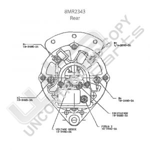 Prestolite Alternator 12V 65A