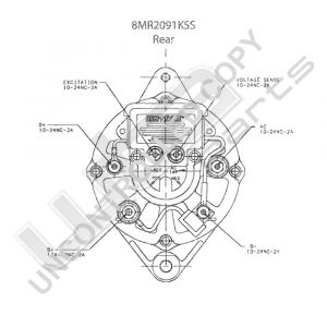 Prestolite Alternator 12V 51A