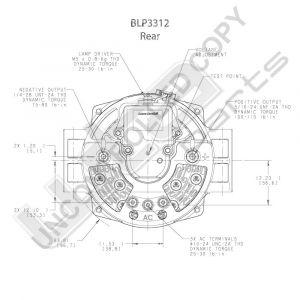 Prestolite Alternator BLP3312