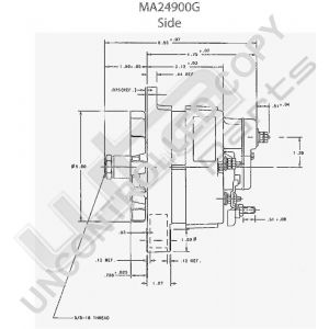 Prestolite Alternator 24V 35A universal