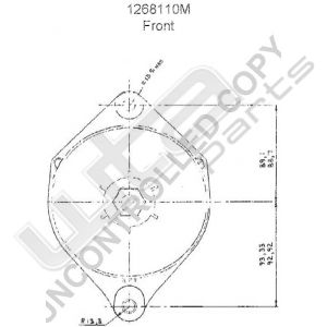 Prestolite Alternator 12V 75A AC5