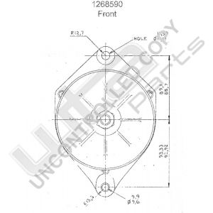 Prestolite Alternator 24V 55A AC5= 66021507