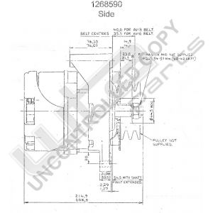 Prestolite Alternator 24V 55A AC5= 66021507