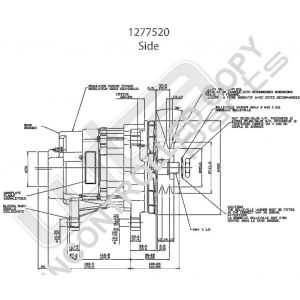 Prestolite Alternator 24V 80A