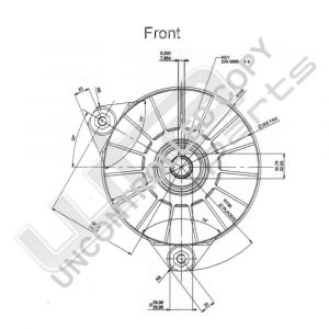 Prestolite Alternator 28.0V 155A