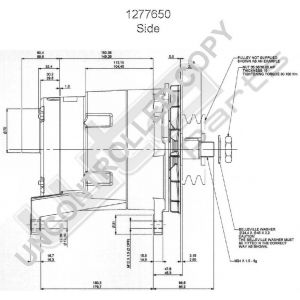 Prestolite Alternator 28.0V 155A