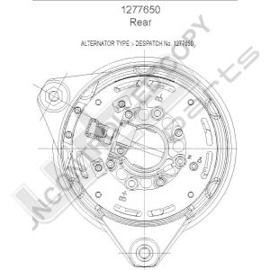 Prestolite Alternator 28.0V 155A