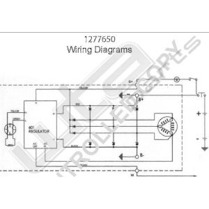 Prestolite Alternator 28.0V 155A