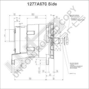 Prestolite Alternator 28.0V 155A