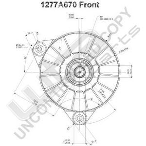 Prestolite Alternator 28.0V 155A