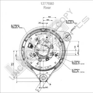 Prestolite Alternator 28.5V 155A