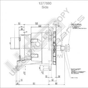 Prestolite Alternator 28.5V 155A