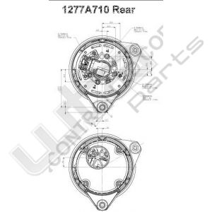 Prestolite Alternator 28.5V 155A