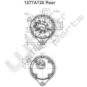 Prestolite Alternator 28.0V 155A