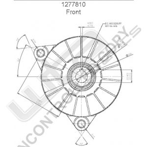 Prestolite Alternator 28.5V 155A batteryless