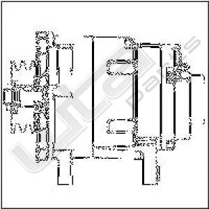 Prestolite Alternator 28.5V 155A batteryless