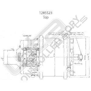 Prestolite Alternator 24V 115A