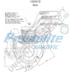 Prestolite Alternator 24V 180A