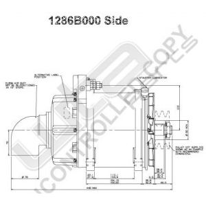 Prestolite Alternator 24V 115A