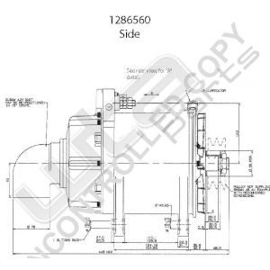 Prestolite Alternator 24V 180A