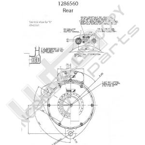 Prestolite Alternator 24V 180A