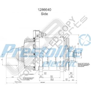 Prestolite Alternator 24V 190A