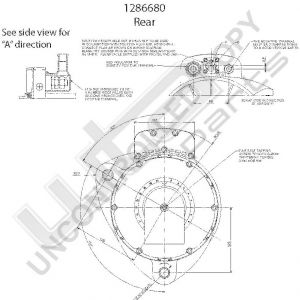 Prestolite Alternator 24V 190A