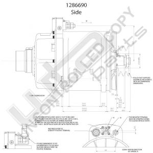 Prestolite Alternator AC203 24V 190A