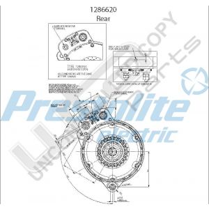 Prestolite Alternator MAN AC203 24V 200A