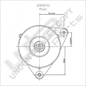 Prestolite Alternator kit 12V 70ALeyland DAF