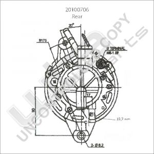 Prestolite Alternator 12V 65A