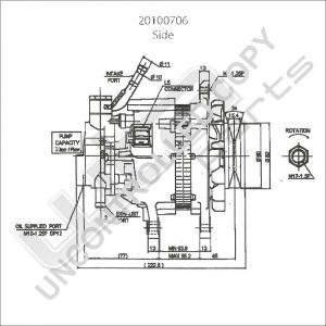 Prestolite Alternator 12V 65A