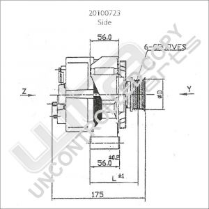 Prestolite Alternator 12V 85A