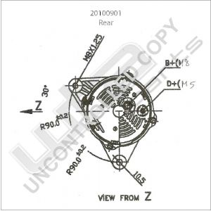 Prestolite Alternator 12V 70A