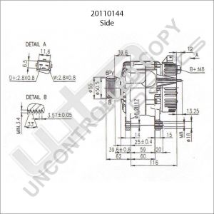 Prestolite Alternator 12V 70A