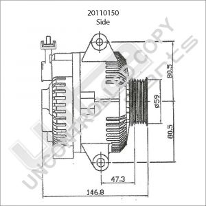 Prestolite Alternator 12V 95A